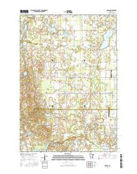 Crown Minnesota Current topographic map, 1:24000 scale, 7.5 X 7.5 Minute, Year 2016