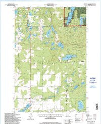 Crystal Lake Minnesota Historical topographic map, 1:24000 scale, 7.5 X 7.5 Minute, Year 1996