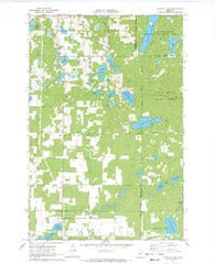 Crystal Lake Minnesota Historical topographic map, 1:24000 scale, 7.5 X 7.5 Minute, Year 1970