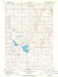 Current Lake Minnesota Historical topographic map, 1:24000 scale, 7.5 X 7.5 Minute, Year 1967