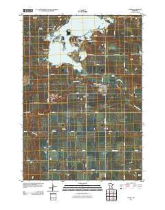 Currie Minnesota Historical topographic map, 1:24000 scale, 7.5 X 7.5 Minute, Year 2010