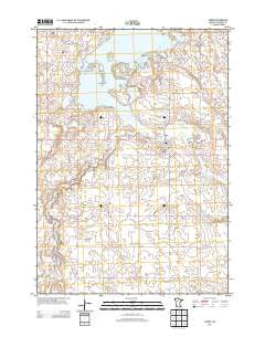 Currie Minnesota Historical topographic map, 1:24000 scale, 7.5 X 7.5 Minute, Year 2013