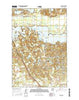 Cushing Minnesota Current topographic map, 1:24000 scale, 7.5 X 7.5 Minute, Year 2016