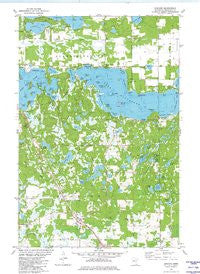 Cushing Minnesota Historical topographic map, 1:24000 scale, 7.5 X 7.5 Minute, Year 1981