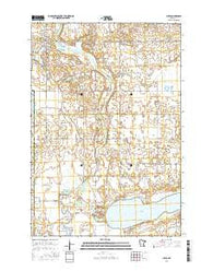 Cyrus Minnesota Current topographic map, 1:24000 scale, 7.5 X 7.5 Minute, Year 2016