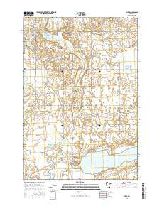 Cyrus Minnesota Current topographic map, 1:24000 scale, 7.5 X 7.5 Minute, Year 2016