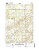 Dalbo Minnesota Current topographic map, 1:24000 scale, 7.5 X 7.5 Minute, Year 2016
