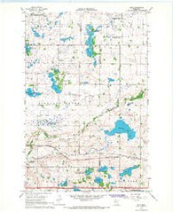 Dale Minnesota Historical topographic map, 1:24000 scale, 7.5 X 7.5 Minute, Year 1966