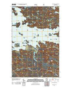 Daley Bay Minnesota Historical topographic map, 1:24000 scale, 7.5 X 7.5 Minute, Year 2011