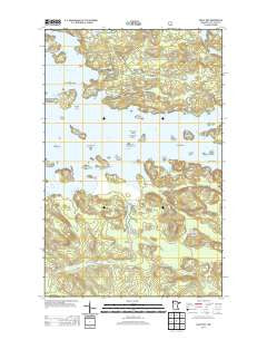 Daley Bay Minnesota Historical topographic map, 1:24000 scale, 7.5 X 7.5 Minute, Year 2013