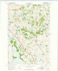 Dalton Minnesota Historical topographic map, 1:24000 scale, 7.5 X 7.5 Minute, Year 1973