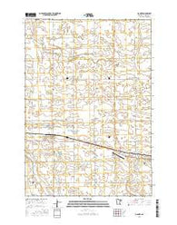 Danube Minnesota Current topographic map, 1:24000 scale, 7.5 X 7.5 Minute, Year 2016