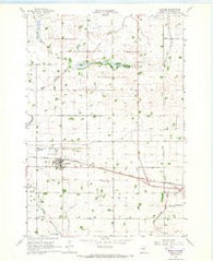 Danube Minnesota Historical topographic map, 1:24000 scale, 7.5 X 7.5 Minute, Year 1965