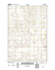 Danvers Minnesota Historical topographic map, 1:24000 scale, 7.5 X 7.5 Minute, Year 2013