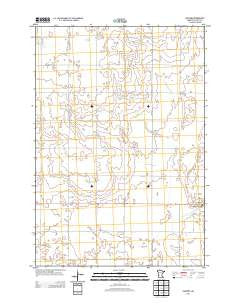 Danvers Minnesota Historical topographic map, 1:24000 scale, 7.5 X 7.5 Minute, Year 2013