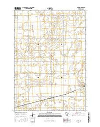Danvers Minnesota Current topographic map, 1:24000 scale, 7.5 X 7.5 Minute, Year 2016