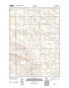 Darfur Minnesota Historical topographic map, 1:24000 scale, 7.5 X 7.5 Minute, Year 2013