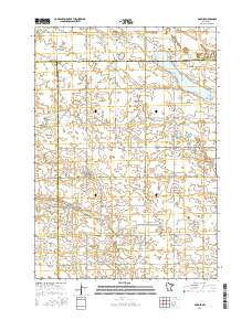 Darfur Minnesota Current topographic map, 1:24000 scale, 7.5 X 7.5 Minute, Year 2016
