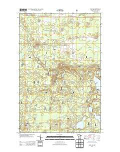 Dark Lake Minnesota Historical topographic map, 1:24000 scale, 7.5 X 7.5 Minute, Year 2013