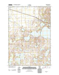 Darwin Minnesota Historical topographic map, 1:24000 scale, 7.5 X 7.5 Minute, Year 2013