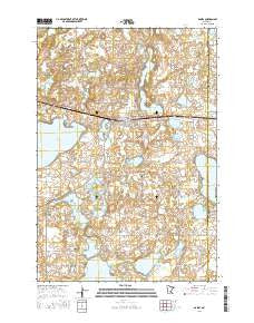 Dassel Minnesota Current topographic map, 1:24000 scale, 7.5 X 7.5 Minute, Year 2016