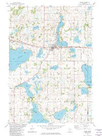 Dassel Minnesota Historical topographic map, 1:24000 scale, 7.5 X 7.5 Minute, Year 1982