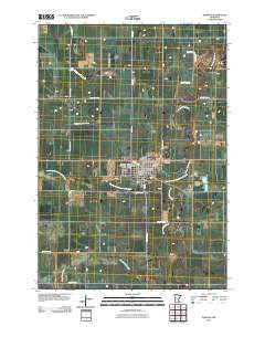 Dawson Minnesota Historical topographic map, 1:24000 scale, 7.5 X 7.5 Minute, Year 2010