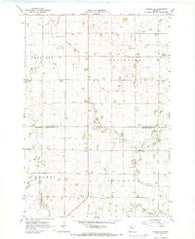 Dawson SW Minnesota Historical topographic map, 1:24000 scale, 7.5 X 7.5 Minute, Year 1967