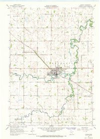 Dawson Minnesota Historical topographic map, 1:24000 scale, 7.5 X 7.5 Minute, Year 1967