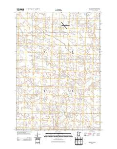 Dawson NW Minnesota Historical topographic map, 1:24000 scale, 7.5 X 7.5 Minute, Year 2013