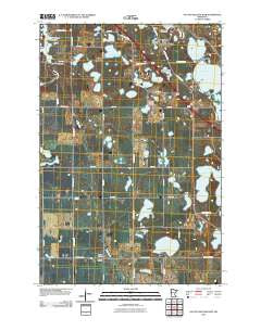Dayton Hollow Dam Minnesota Historical topographic map, 1:24000 scale, 7.5 X 7.5 Minute, Year 2010