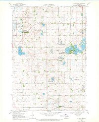 De Graff SE Minnesota Historical topographic map, 1:24000 scale, 7.5 X 7.5 Minute, Year 1968