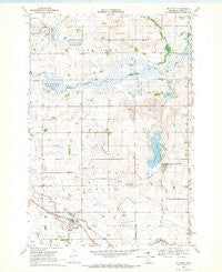 De Graff Minnesota Historical topographic map, 1:24000 scale, 7.5 X 7.5 Minute, Year 1968