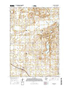 De Graff Minnesota Current topographic map, 1:24000 scale, 7.5 X 7.5 Minute, Year 2016