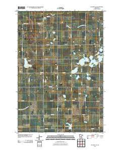 De Graff SE Minnesota Historical topographic map, 1:24000 scale, 7.5 X 7.5 Minute, Year 2010