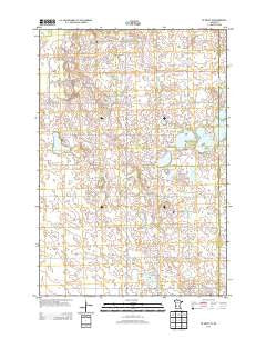De Graff SE Minnesota Historical topographic map, 1:24000 scale, 7.5 X 7.5 Minute, Year 2013