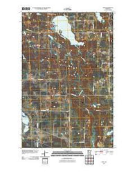 Debs Minnesota Historical topographic map, 1:24000 scale, 7.5 X 7.5 Minute, Year 2010