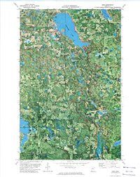 Debs Minnesota Historical topographic map, 1:24000 scale, 7.5 X 7.5 Minute, Year 1972
