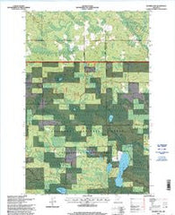 Decker Lake Minnesota Historical topographic map, 1:24000 scale, 7.5 X 7.5 Minute, Year 1996