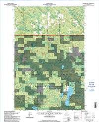 Decker Lake Minnesota Historical topographic map, 1:24000 scale, 7.5 X 7.5 Minute, Year 1996