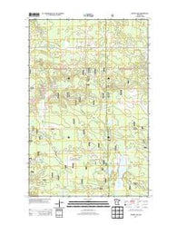 Decker Lake Minnesota Historical topographic map, 1:24000 scale, 7.5 X 7.5 Minute, Year 2013