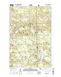 Decker Lake Minnesota Current topographic map, 1:24000 scale, 7.5 X 7.5 Minute, Year 2016