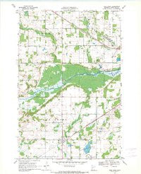Deer Creek Minnesota Historical topographic map, 1:24000 scale, 7.5 X 7.5 Minute, Year 1969