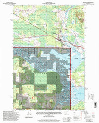 Deer River Minnesota Historical topographic map, 1:24000 scale, 7.5 X 7.5 Minute, Year 1996