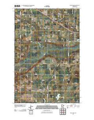 Deer Creek Minnesota Historical topographic map, 1:24000 scale, 7.5 X 7.5 Minute, Year 2010