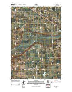 Deer Creek Minnesota Historical topographic map, 1:24000 scale, 7.5 X 7.5 Minute, Year 2010