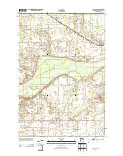Deer Creek Minnesota Historical topographic map, 1:24000 scale, 7.5 X 7.5 Minute, Year 2013