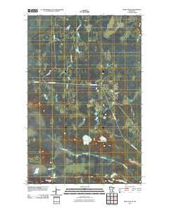 Deer Lake NE Minnesota Historical topographic map, 1:24000 scale, 7.5 X 7.5 Minute, Year 2010