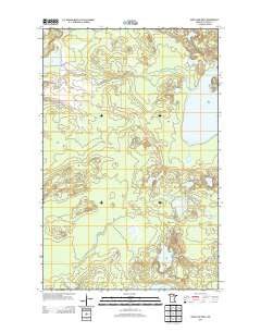 Deer Lake West Minnesota Historical topographic map, 1:24000 scale, 7.5 X 7.5 Minute, Year 2013