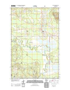 Deer River Minnesota Historical topographic map, 1:24000 scale, 7.5 X 7.5 Minute, Year 2013